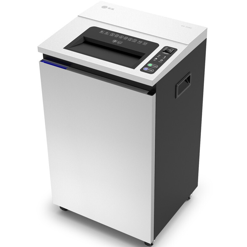 歌派(GEPAD) GS-2560碎纸机 大型长时间工业级碎纸机 40L大容量办公商用文件颗粒粉碎机