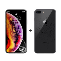 [极客修]苹果 iPhoneXS 外屏碎裂更换LCD屏(屏幕触摸显示正常)手机维修屏幕总成维修服务