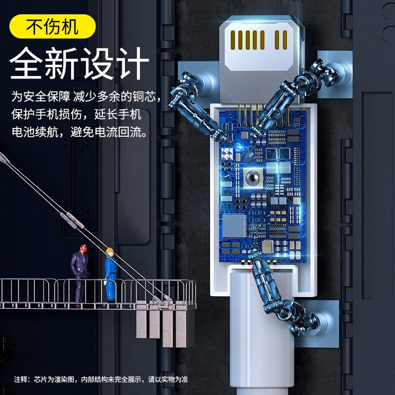 倍思 苹果快充线数据线Type-C充电线PD快充20W充电器CtoLightning线适用iPhone14/13/12P高清大图
