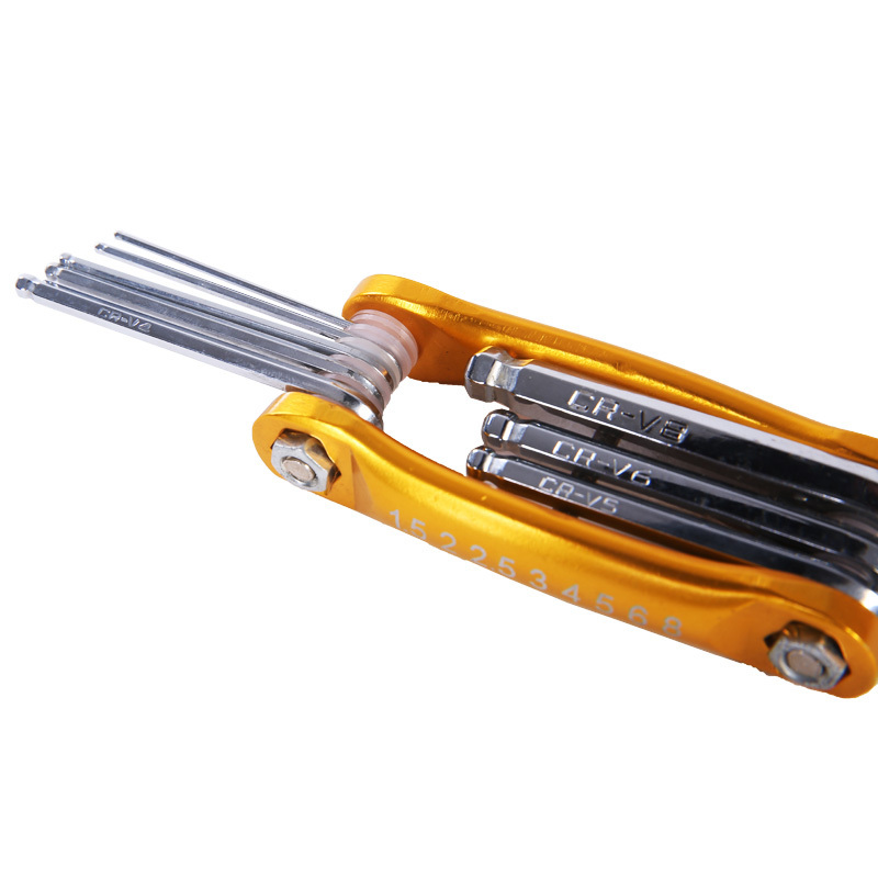 威克(vico)WK6016 8件套内六角扳手套装镜面球头内六角扳手1.5-8mm