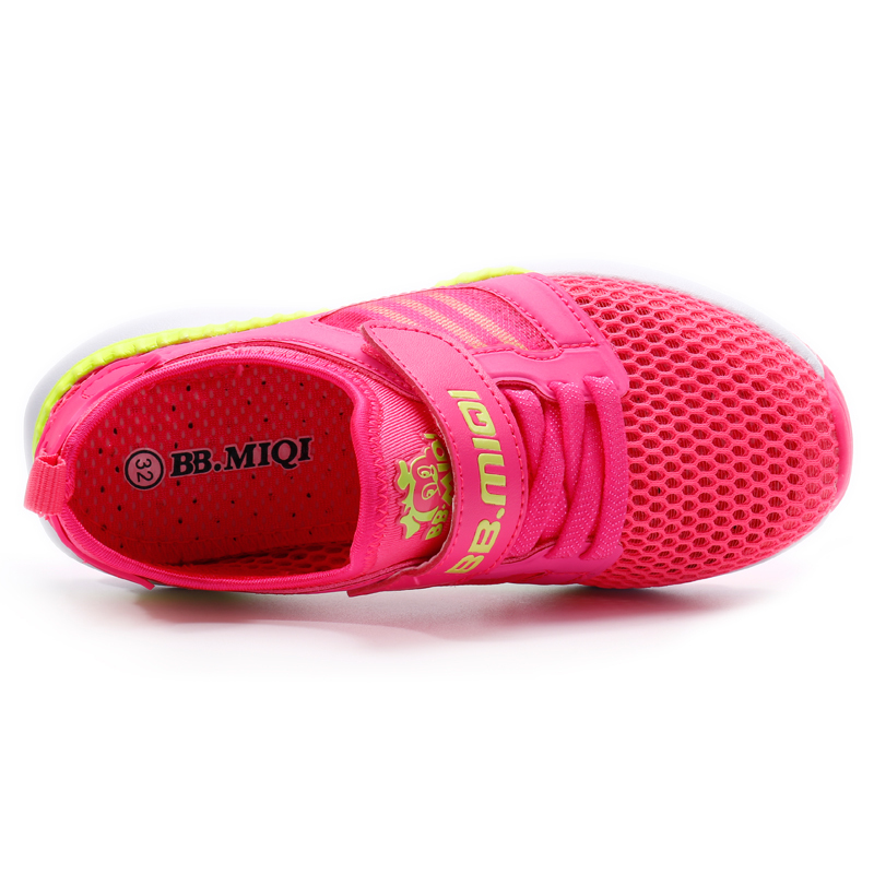 开心米奇童鞋男童鞋夏季透气单层网运动鞋女童鞋儿童休闲鞋f35726721