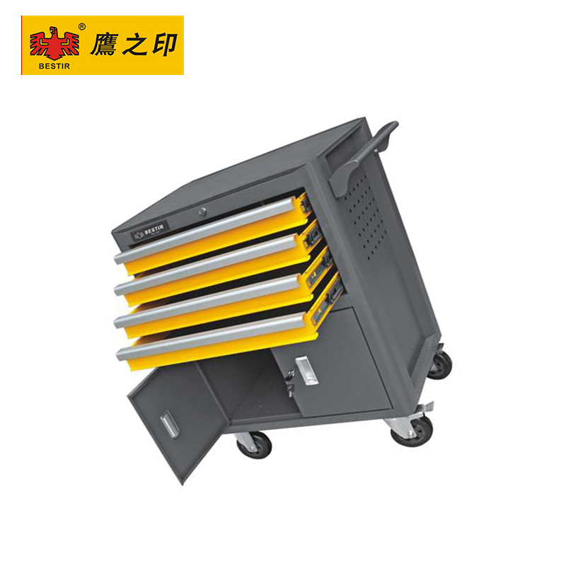 鹰之印汽修工具车5抽屉工具柜7层工具推车多功能车间五金维修箱