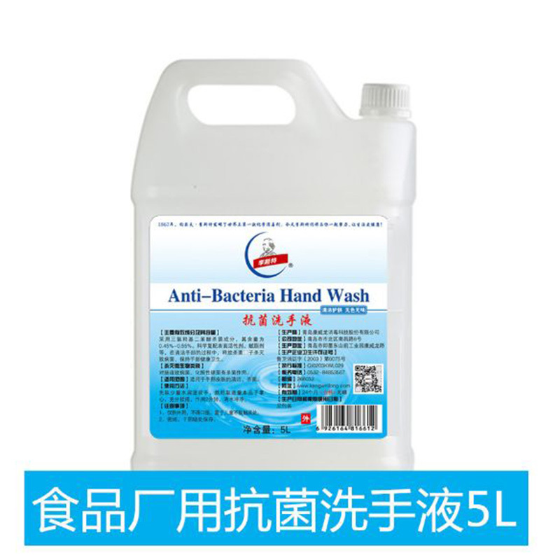 康威龙 李斯特抗菌洗手液5l