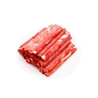 【2份赠火锅料】伊泰北牧田园 牛肉卷肥牛卷切片新鲜冷冻500g 冰鲜肉类火锅食材 内蒙古草原散养生鲜牛肉