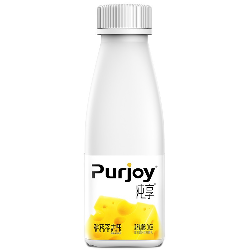 君乐宝 纯享盐花芝士低温冷藏风味酸奶酸牛奶300g*6瓶