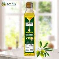 五个农民[苏宁自有品牌]10%橄榄油食用调和油450ml 食用油宿舍用油小瓶装