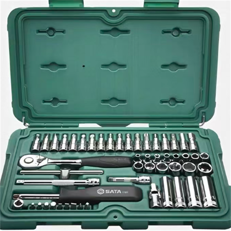 世 达汽车维修52件套套筒套装全套修09002/09004/09099/09006/09007高清大图