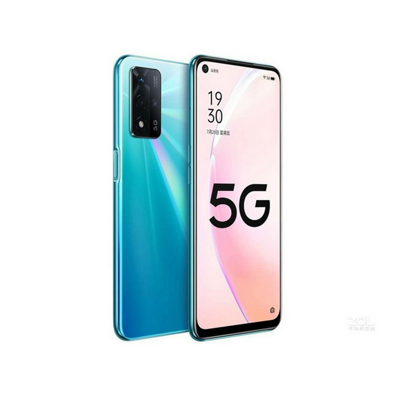 [二手9成新]OPPO A93S 初夏光海 8G+256G全网通安卓手机6.5英寸屏天玑700双卡拍照娱乐备用5G手机高清大图