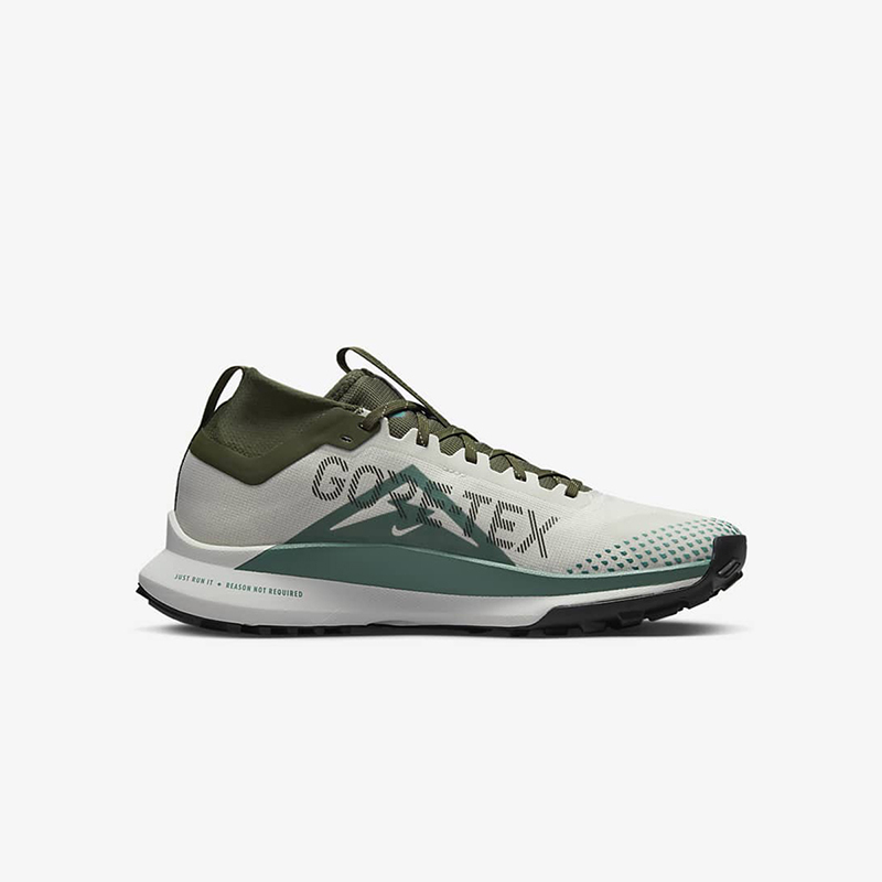 nikepegasustrail4goretex耐磨透气防水低帮跑步鞋白绿色fb2193001