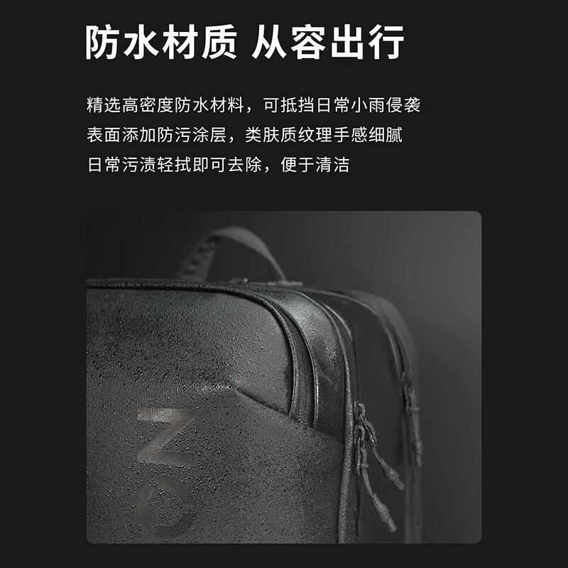 联想(Lenovo) 拯救者多功能双肩包P4 浅灰 21L超大容量 180°全开设计 商务差旅时尚大容量背包书包双肩包高清大图
