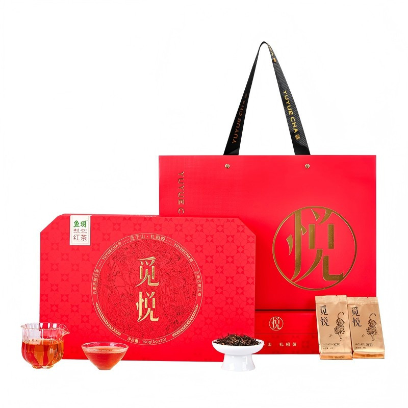 鱼玥 觅悦红茶松针滇红150g(5gx30包)(单位:盒)
