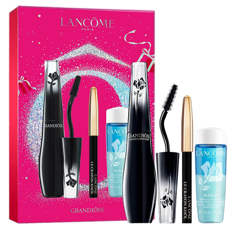 兰蔻 Lancome 美妆套装lancome兰蔻限量套装 天鹅颈睫毛膏 正装10ml 眼线笔0 7g 眼唇卸妆液30ml 价格图片品牌报价 苏宁易购苏宁自营