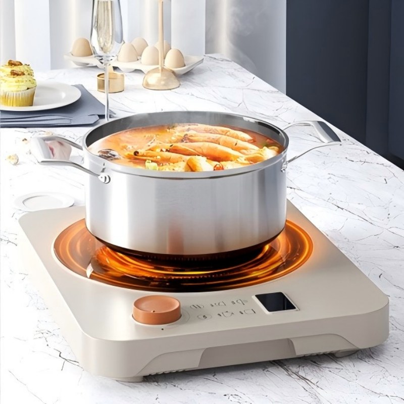 炊大皇(COOKER KING) CDH-CL2002 2000W 电磁炉 (计价单位:个) 米白色高清大图