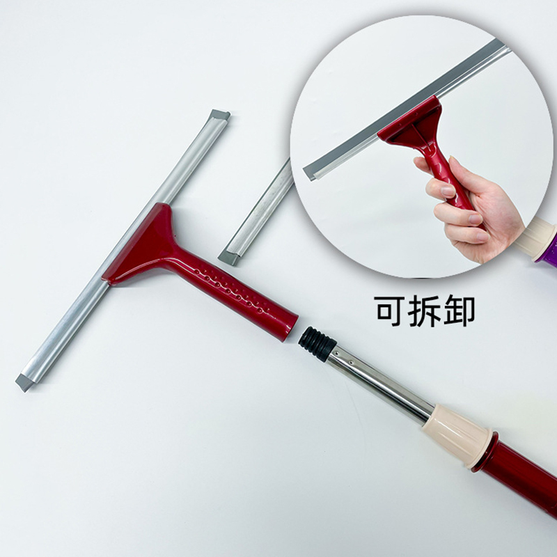 玻璃刮一米五伸缩杆家用玻璃刮玻璃清洁器卫生间浴室擦窗器长柄刮水器
