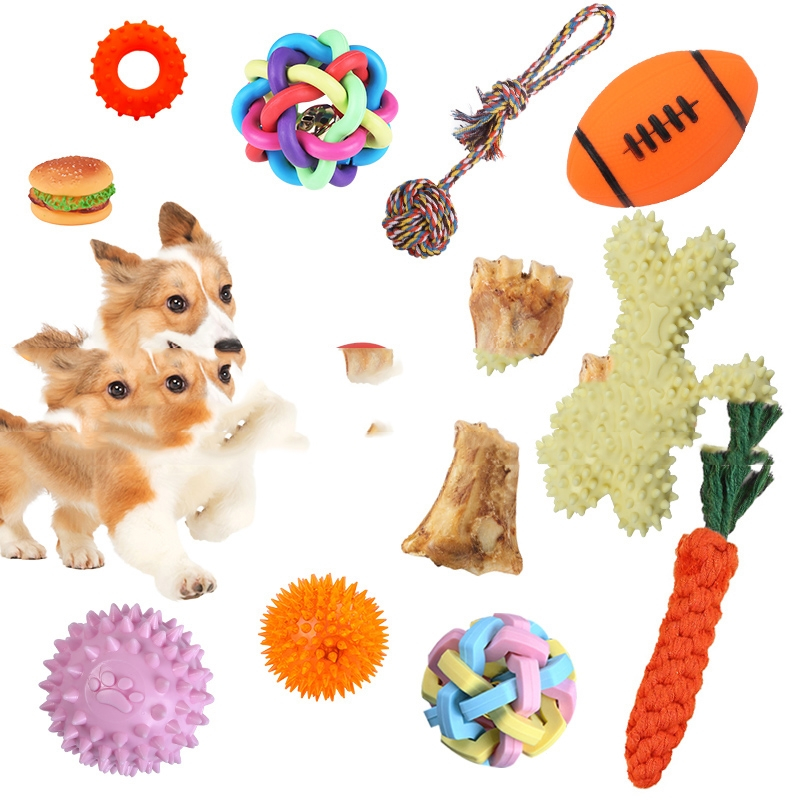 米妮狗狗玩具幼犬解闷发声磨牙棒比熊柯基泰迪小型犬小狗宠物用品