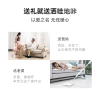 洒哇地咔(SWDK)无线手持电动擦地机智能扫地拖地家用办公无吸尘器伴侣非蒸汽喷水拖把拖布打蜡机 电动擦地机 D260