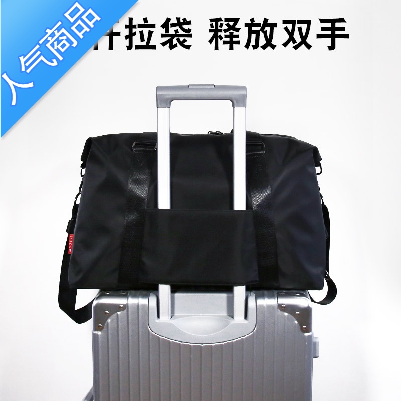 FENGHOU手提旅行包男大容量短途出差行李包女时尚轻便旅行袋健身包手提包旅行包男女高清大图
