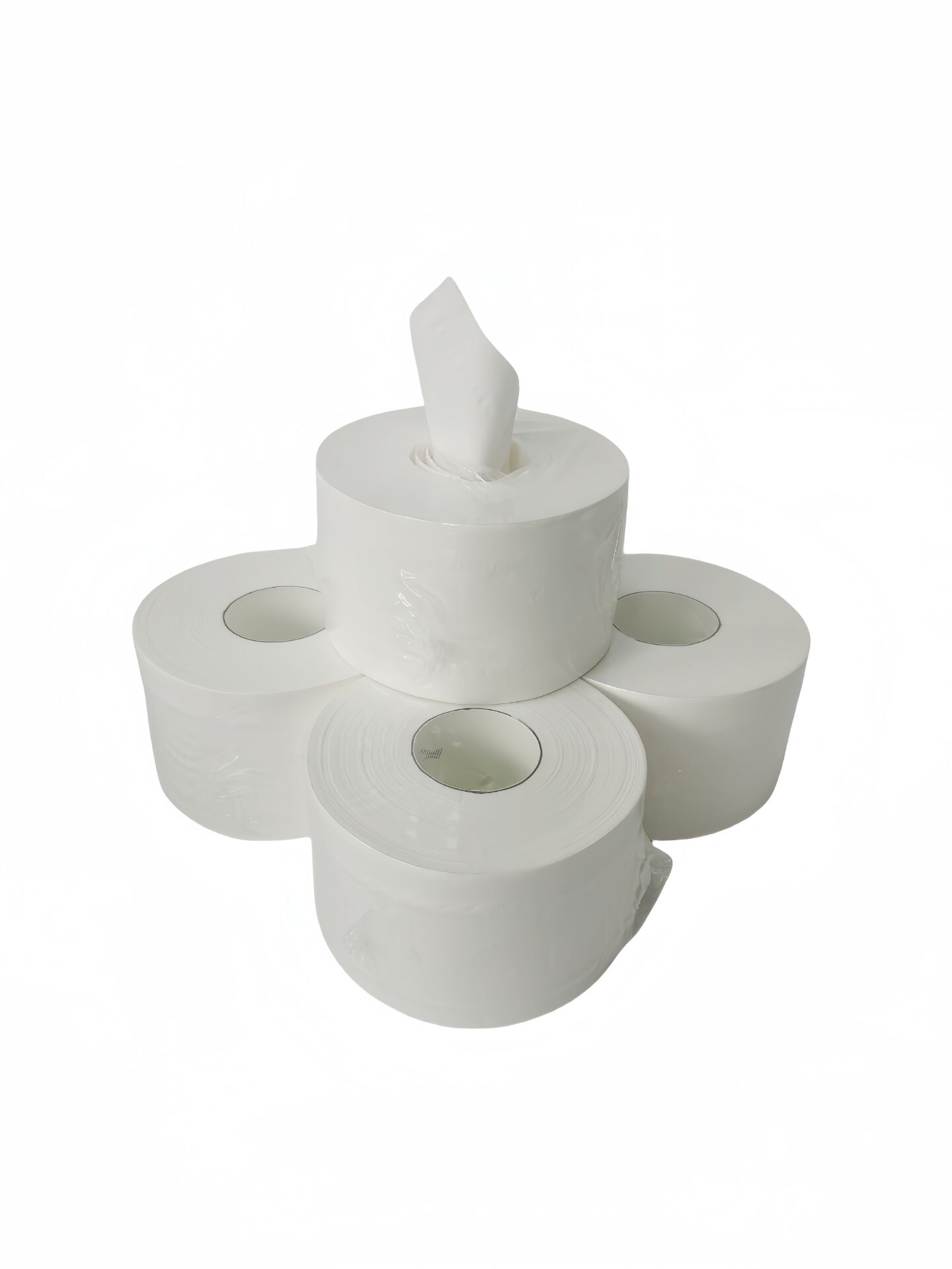 得丰中心抽取卫生纸 550抽二层/盘 18盘/箱