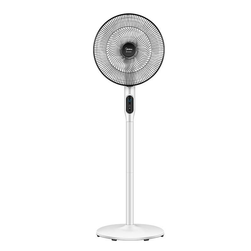 美的(Midea) 电风扇 SDC35DR 12档风速调节 柔光触摸屏 一体式网罩 落地扇