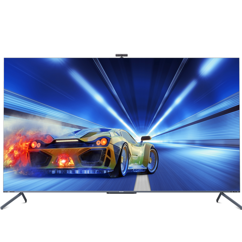 夏普4t-c75v7ea 75英寸4k全面屏120hz智能游戏