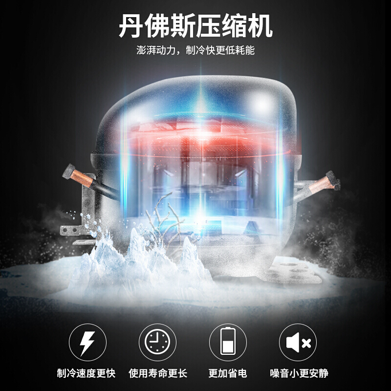 希冷(XILEN)超市组合岛柜 商用冰箱冷冻冷藏保鲜展示柜鲜肉海鲜 卧式冷柜 A款4台组合岛柜(2台端头2台直柜)