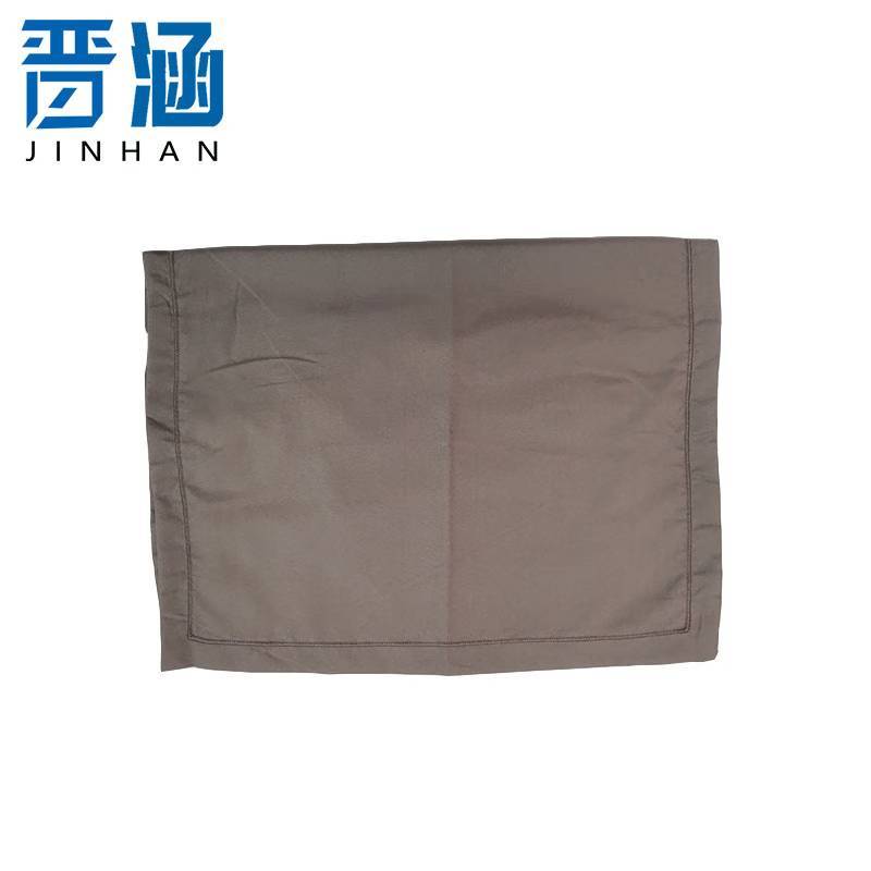 晋涵 枕套 盈绣棉 灰色 45*72cm/个