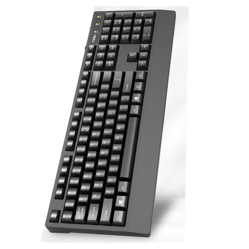 富勒fuhlen K360S商务办公有线键盘 (计价单位:个)黑色高清大图