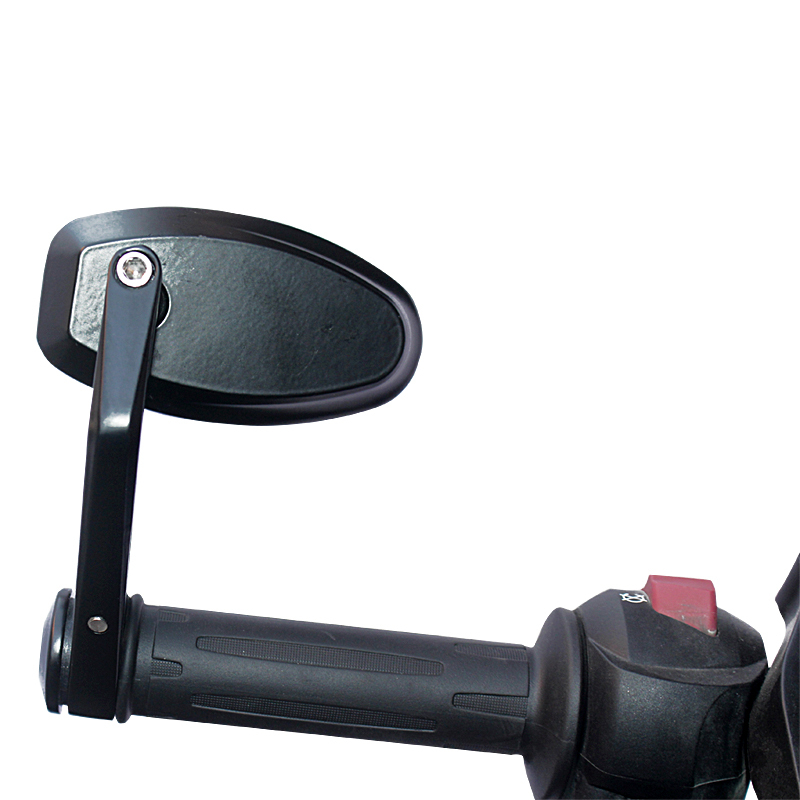 敬平摩托车车把后视镜适用春风地平线小忍者街跑趴赛改装手把镜反光镜