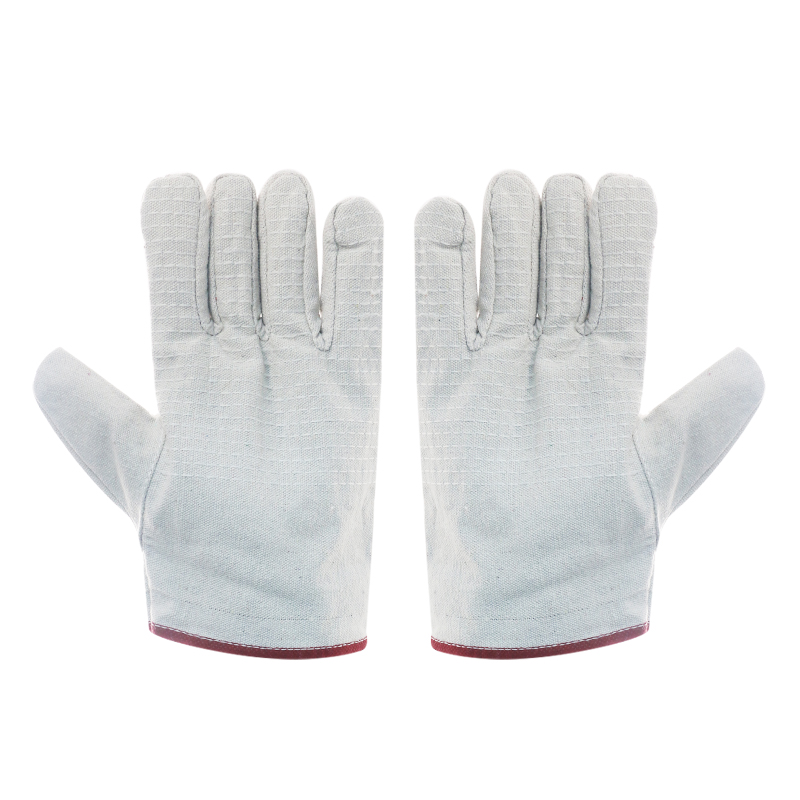 玄蜂 BD3TS722003R2G 帆布手套 24线白甲帆布 劳保手套 均码(单位:双)米灰色