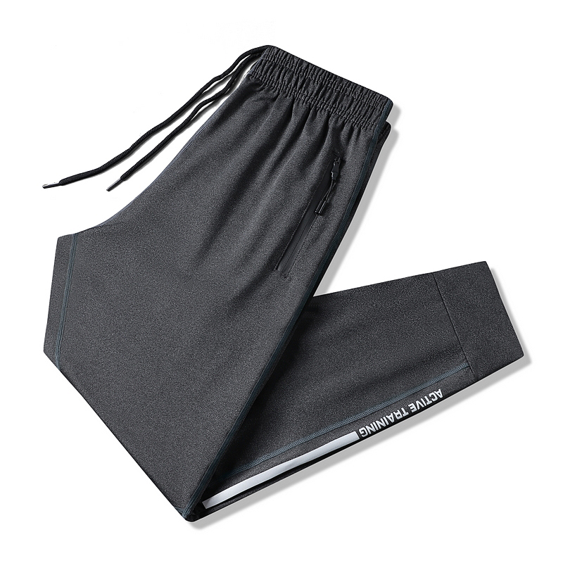 伊夫狼爪(yifulangzhua)户外春夏季运动裤休闲男士速干裤冰丝九分裤束