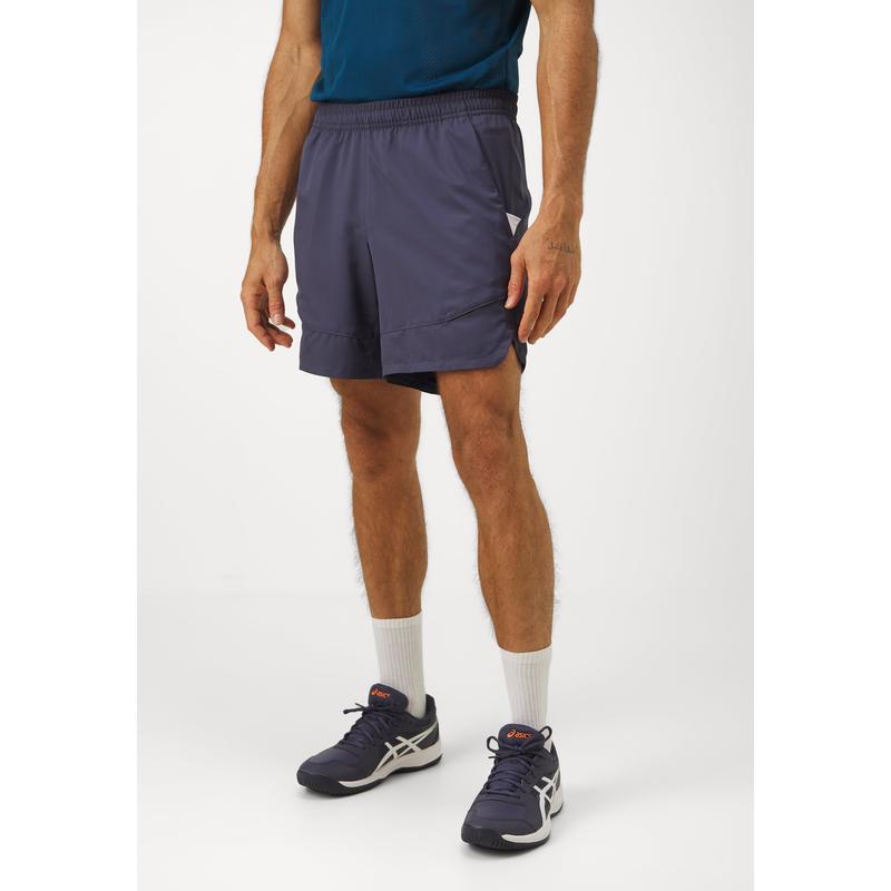 Asics男士轻便速干运动短裤 舒适透气健身运动裤高清大图