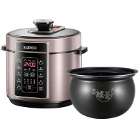 苏泊尔（SUPOR） 电压力锅全智能 球釜双胆 5L高压锅电饭煲家用
