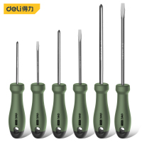 得力（deli）home系列螺丝批螺丝刀螺丝起子组套套装维修工具6件套 HT1006L
