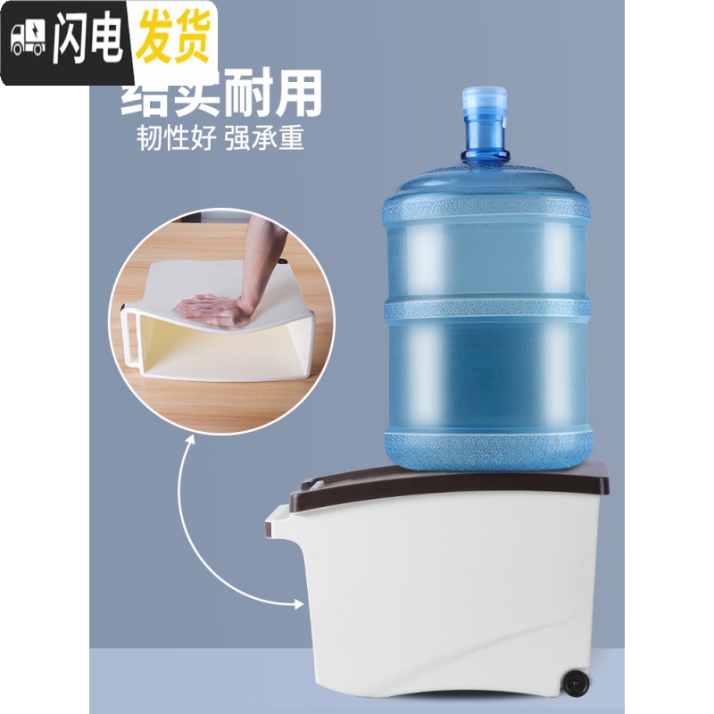 三维工匠加厚米桶家用20斤装放面粉的容器储米箱50厨房米面30收纳盒组合大收纳桶高清大图