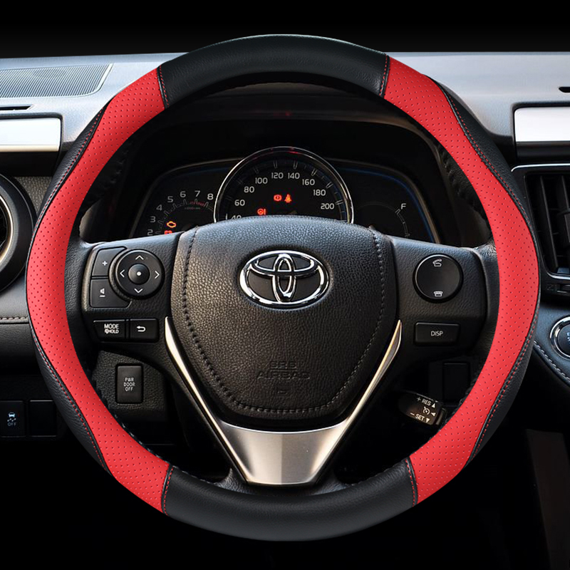 2018新款一汽丰田RAV4荣放方向盘套夏季专用汽车把套防滑
