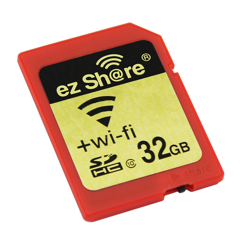 易享派( ez Share) wifi 无线sd卡数码相机内存卡高速存储SD大卡WiFi相机存储卡 32GB-三代一体卡
