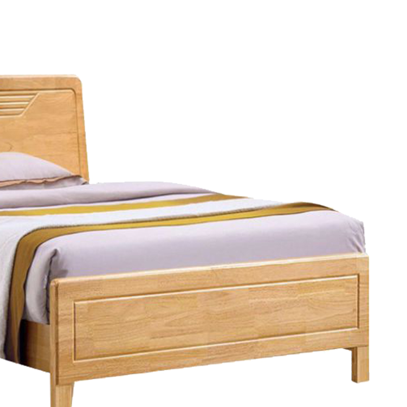 合祥源 简约实木床 2000*1200*420mm QX-C76 张高清大图