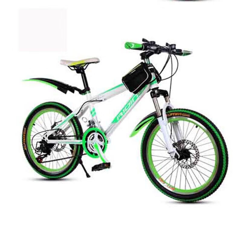 新款山地自行车22 24 26寸变速男女适用学生赛车 22寸 24速白红