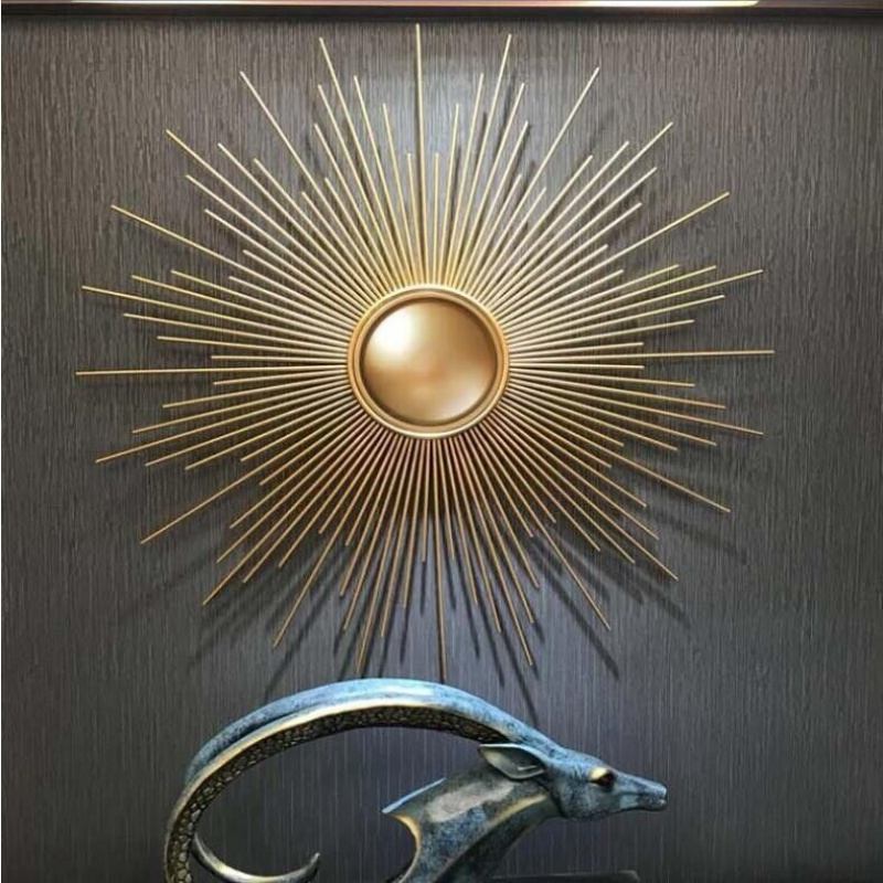 丝环壁饰欧式铁艺壁饰壁挂太阳镜客厅电视背景墙面装饰品餐厅墙饰玄关挂饰 价格图片品牌报价 苏宁易购安倩家居日用专营店