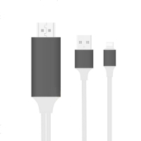 适用于苹果iPad Pro Air mini 2 3 4平板手机 转HDMI连接电视高清视频线
