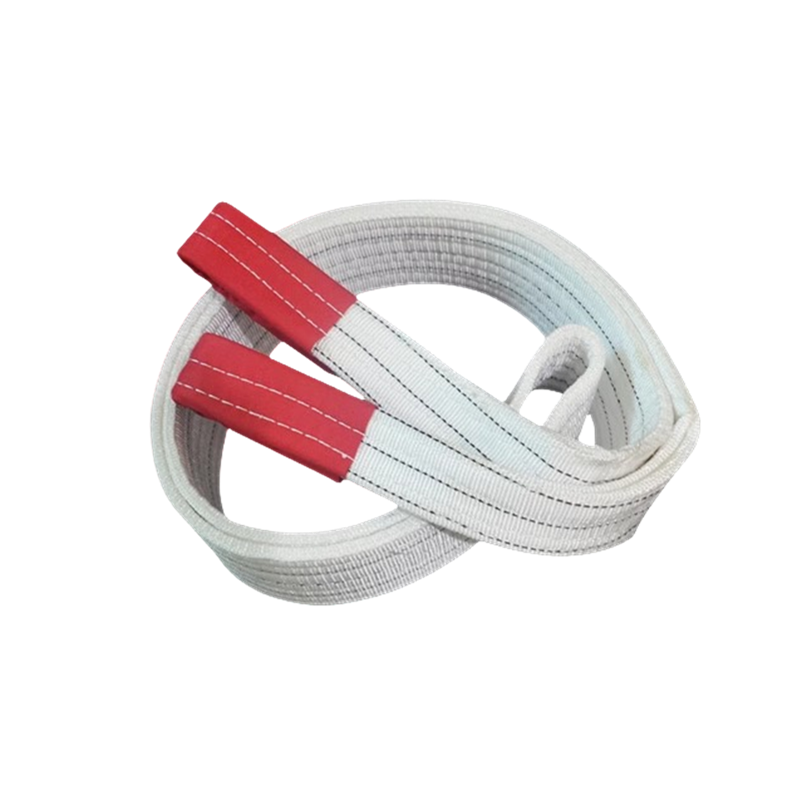 迅迈 吊装带2吨5米 国标起重吊带吊车行车扁平叉车双扣索具拖车绳高清大图