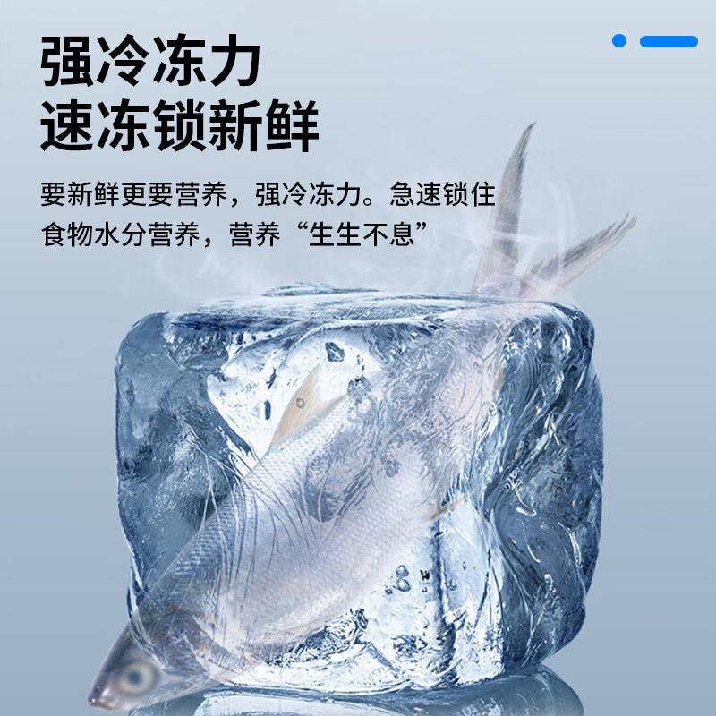 荣事达187升迷你冰箱小型家用租房冰箱宿舍小冰箱大容量节能低音BCD-187L9RSZ钛深灰高清大图