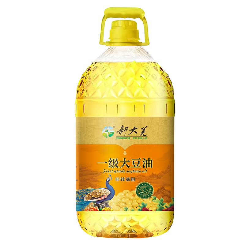 新大羌(XINDAQIANG) 非转基因一级大豆油5L