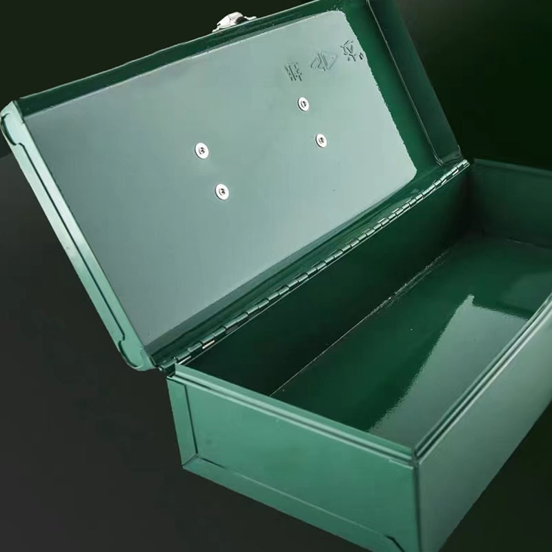 胜达 手提式铁皮工具箱 350*155*90mm