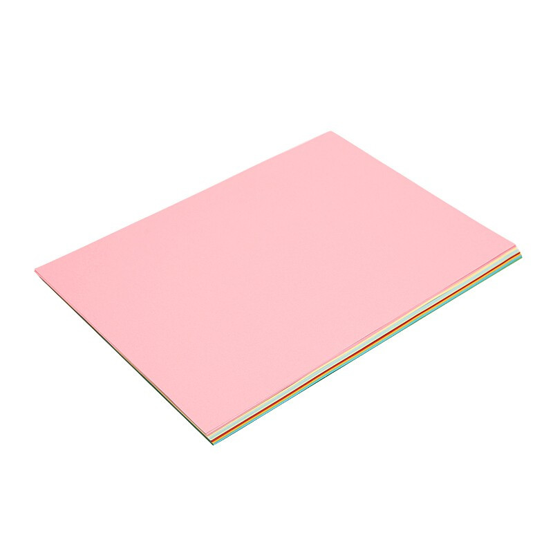 晨光文具80页包彩色卡纸折纸剪纸开学礼物儿童幼儿园小学生手工制作