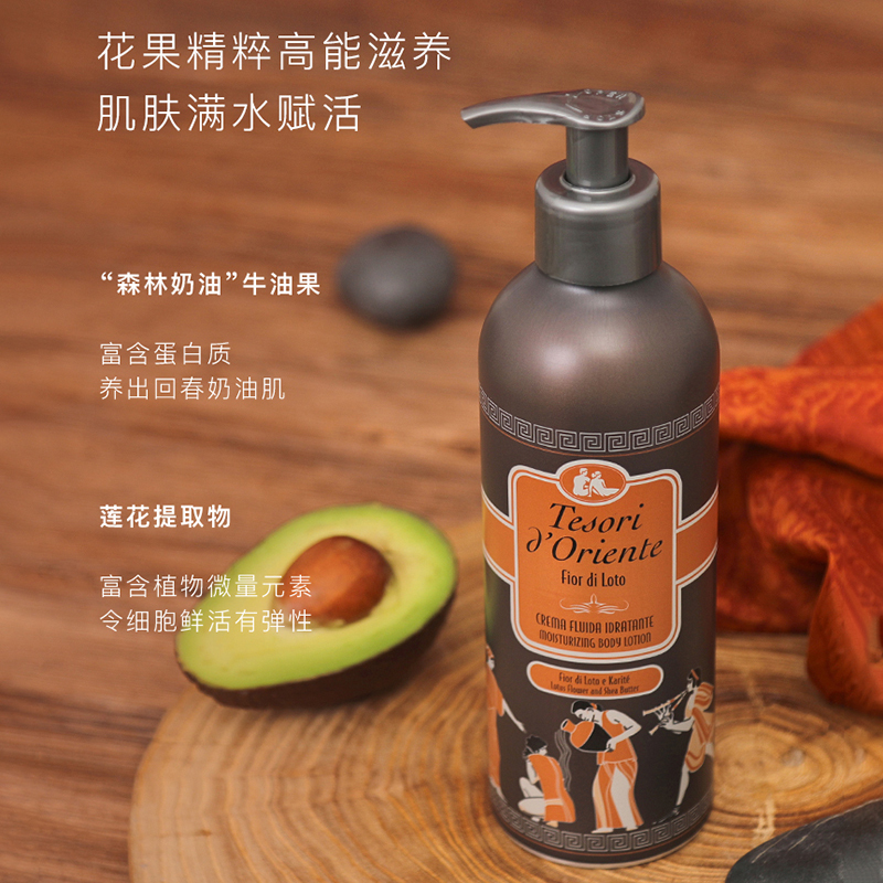 东方宝石 香氛沐浴露家庭香氛套装持久留香水润嫩肤礼盒 藤编洗护滋养礼盒 YZ0128!高清大图