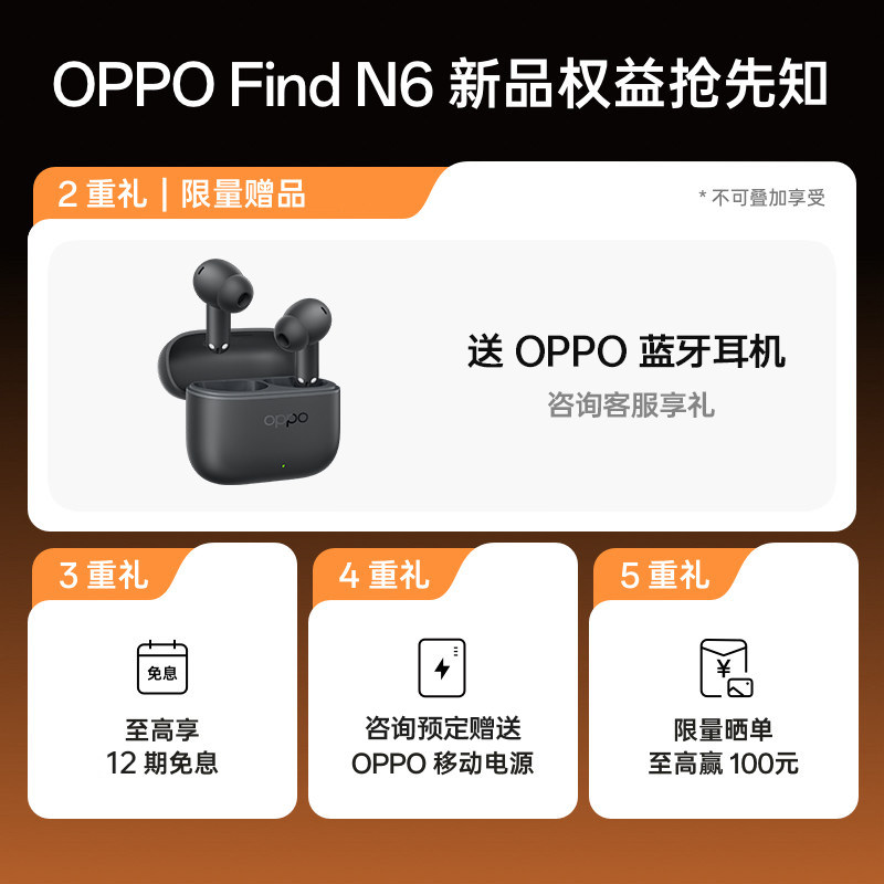 [Find N6]6.6 元预约 购机限量权益包 (不含手机)高清大图