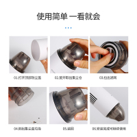 荣事达车载家用两用USB充电吸尘器 RSD-XCQ601