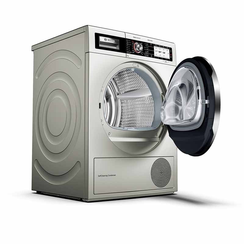 Bosch/博世 WTY877691W 9公斤香槟金 热泵烘干 干衣机高清大图