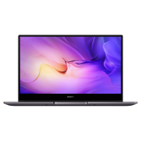 华为(HUAWEI)MateBook D 14（AMD 锐龙 R7-4700U 16GB 512G固态 深空灰）14英寸全面屏超轻薄本学生网课商务办公娱乐游戏本笔记本电脑预售